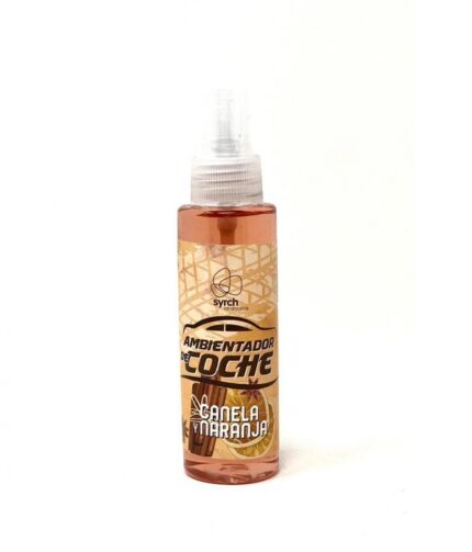 AMBIENTADOR DE COCHE PULVERIZADOR AROMA CANELA Y NARANJA 100ml