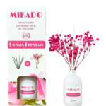 Mikado 100ml con Flores Secas-Rosas