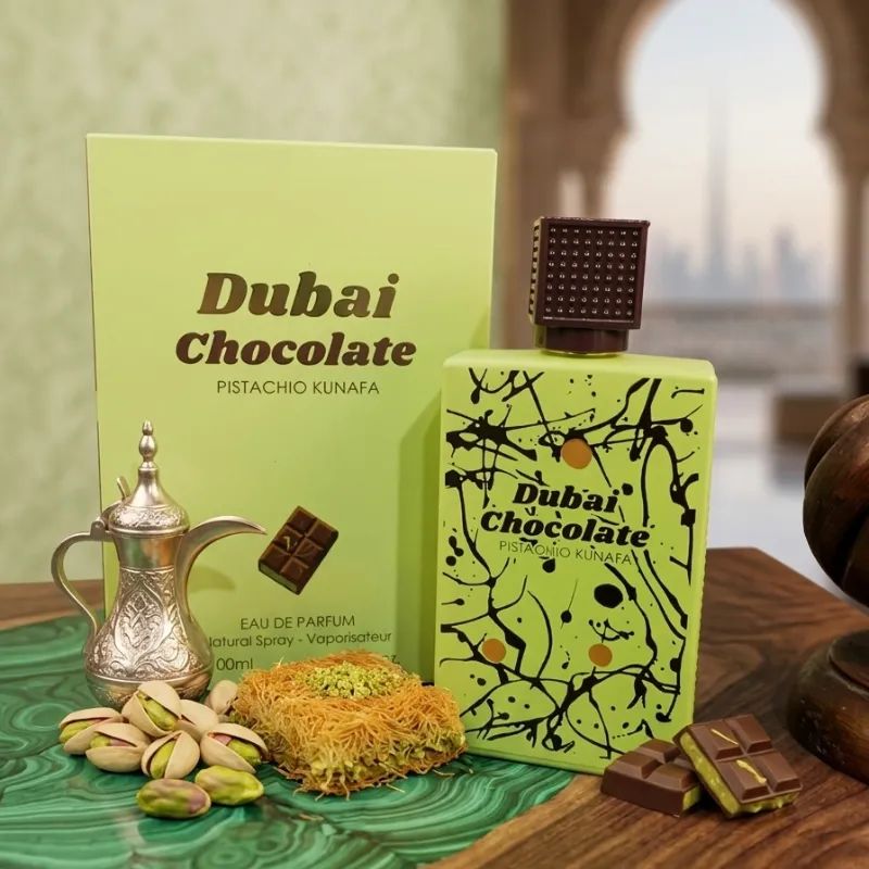 25 Perfume Dubai Chocolate Pistachio| Aroma Oriental - Imagen 1
